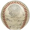 Image 4 : 1938 St. Louis Cardinals Team Signed Baseball.