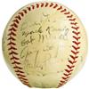 Image 2 : 1942 "The Pride of the Yankees" Cast Signed Ball