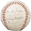 Image 3 : 1942 New York Yankees Team Signed Baseball. Pos