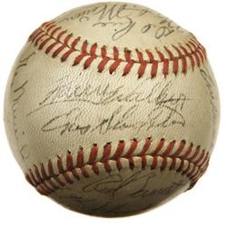 1946 St. Louis Cardinals Team Signed Baseball.