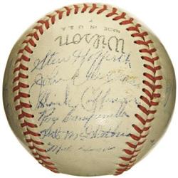 1948 St. Paul Saints Team Signed Baseball with R