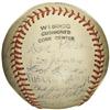 Image 3 : 1948 St. Paul Saints Team Signed Baseball with R