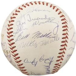 1953 New York Yankees Team Signed Baseball. The
