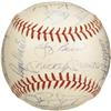 1963 New York Yankees Team Signed Baseball. A f