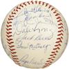 Image 3 : 1963 New York Yankees Team Signed Baseball. A f