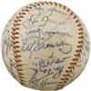 1969 New York Mets Team Signed Baseball. Amazin