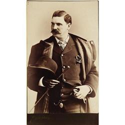 1881 John L. Sullivan Cabinet Card. Glorious ph