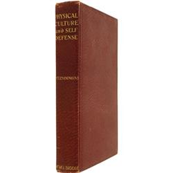 1912 Robert Fitzsimmons Signed Book. Listed at