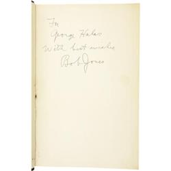 1960 Bobby Jones Signed Book to George Halas. On