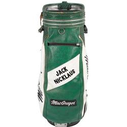 1970's Jack Nicklaus Tournament Used Golf Bag.