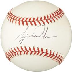 Circa 1998 Tiger Woods Single Signed Baseball.