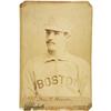 1889 Tom Brown (Boston NL) Cabinet Photograph.