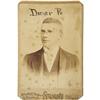 Circa 1890 Frank Dwyer (Chicago PL) Cabinet Phot