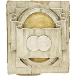 1923 Yankee Stadium Terra Cotta Figural Piece.