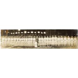 1929 Philadelphia Athletics Panoramic Team Photo