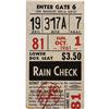 Image 1 : 1961 Roger Maris Sixty-First Home Run Ticket Stu