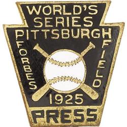 1925 World Series Press Pin (Pittsburgh Pirates)