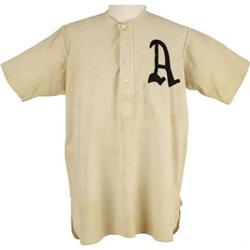 Circa 1911 "Topsy" Hartsel Game Worn Jersey