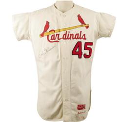 1967 Bob Gibson Game Worn Jersey