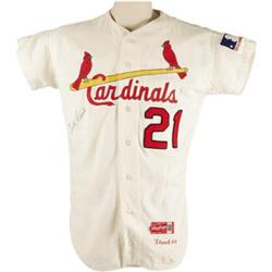 1968-69 Curt Flood Game Worn Uniform