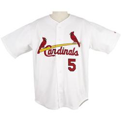 2001 Albert Pujols Game Worn Rookie Home "Flag"