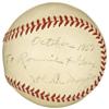 Image 1 : Joe DiMaggio's Final Home Run Baseball