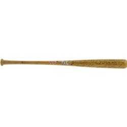 1956 Mickey Mantle Game Bat Signed by the A's
