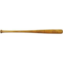 1958 Ted Williams Game Used Bat. "I hope somebo