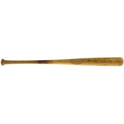 1967 Mickey Mantle Game Used & Signed Bat