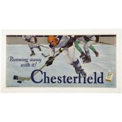 Circa 1925 Chesterfield Cigarettes Tobacco Adver