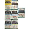 Image 1 : 1962-70 Maple Leaf Gardens Export Calendars Lot