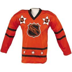 1975 Bernie Parent Game Worn All-Star Jersey