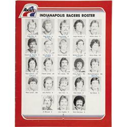 1978 Indianapolis Racers Official Game Programs