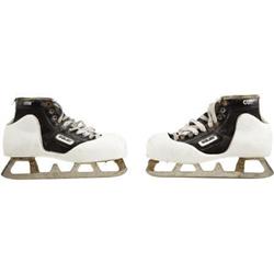 1980s Billy Smith Game Worn Goalie Skates