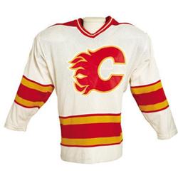 1987-88 Mike Vernon Game Worn Jersey. By the ti