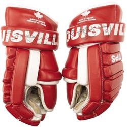 1990s Steve Yzerman Signed Game Used Gloves