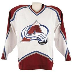 2002-03 Milan Hejduk Game Worn Jersey