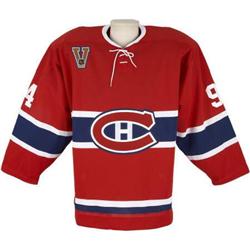 2004 Yanic Perreault Game Worn Throwback. For t