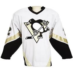 2006-07 Ryan Malone Game Worn Jersey. The Pitts