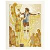 1977 NBA Finals Lithograph by Mardon. Two of the