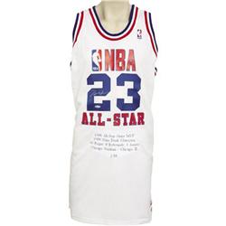1988 Michael Jordan Signed UDA Jersey. Limited