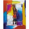 Michael Jordan Signed Peter Max Lithograph with
