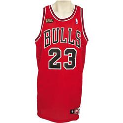 1997-98 Michael Jordan NBA Finals Game Worn Jers