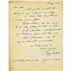 1952 Curly Lambeau Handwritten Signed Letter