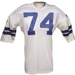 Early 1970's Bob Lilly Game Worn Jersey. A numbe