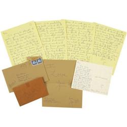 Early 1970's Joe Montana Handwritten Love Letter