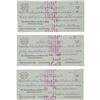 Image 3 : 1975-76 Joe Montana Signed Checks Lot of 10. Te