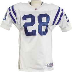 1998 Marshall Faulk Game Worn Jersey