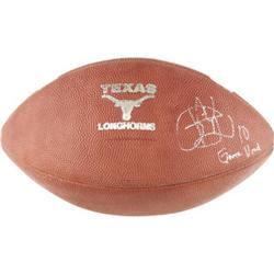 2005 Texas Longhorns Game Used Football Signed b