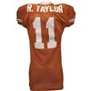 Image 2 : 2005 Ramonce Taylor Game Worn Jersey. Burnt ora